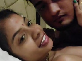 Sweet Bengali babe gives a sensual blowjob in this video