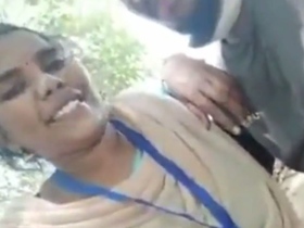 Tamil staff shares passionate outdoor sex with boss in office romance