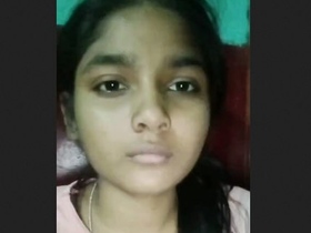 A cute girl gets naughty in a steamy video