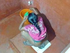 Desi bhabhi's pee and spit video gets spied on