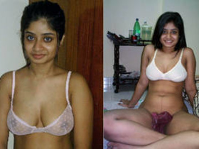 Indian girlfriend from Mumbai shows off in leaked video