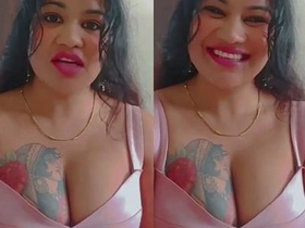 Soniya Maheshwari, with her huge boobs, flaunts her cleavage in a b-grade video